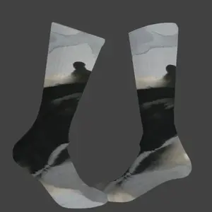 Spirit-Winged-Creature Mid-Calf Socks