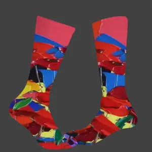 Poppies Mid-Calf Socks