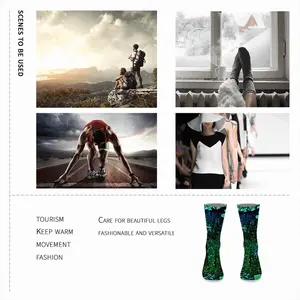 Swamp Water Mid-Calf Socks