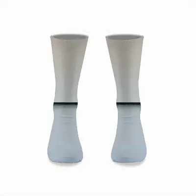 Charcoal White No 1 Series 4 Mid-Calf Socks