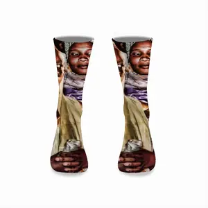 The Nubian Bride 6 Mid-Calf Socks