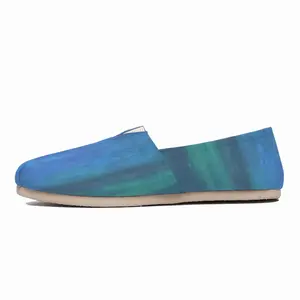 Men Emerald And Blue I Flat Shoes