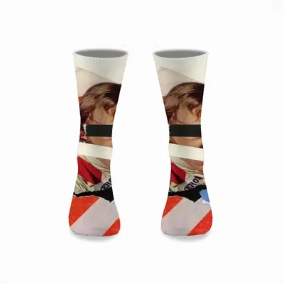 Victory Lap Mid-Calf Socks