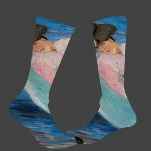 Two Ladies Mid-Calf Socks