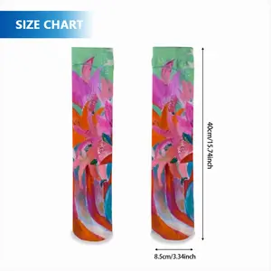 Lilies In A Vase Mid-Calf Socks