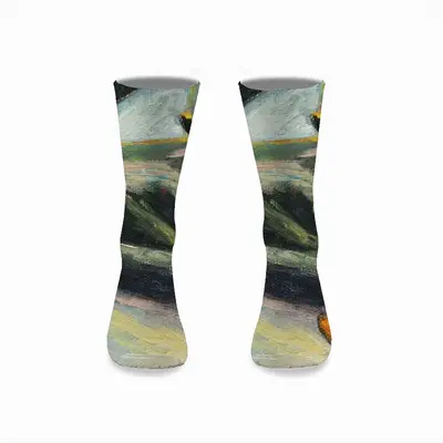 The Cat Cleopatra Mid-Calf Socks