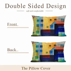 Echo Polyester Pillow (Rectangle, Multi-Size)