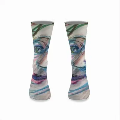 Am I The One Your Looking For? Mid-Calf Socks