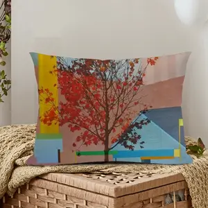 Tree Ii Polyester Pillow (Rectangle, Multi-Size)