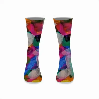 Abastract 109-2021 Mid-Calf Socks