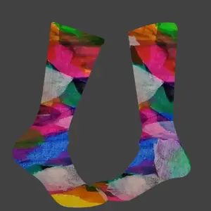 Abastract 109-2021 Mid-Calf Socks