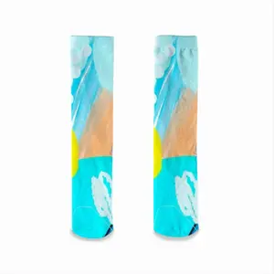 A Feeling Of Spring Large Mid-Calf Socks