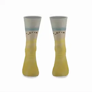 Horizon Over The Sea Mid-Calf Socks