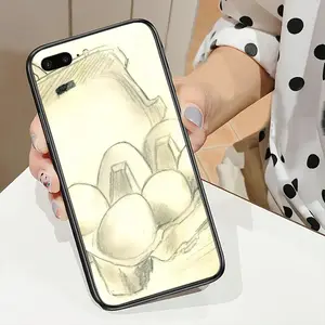 6 Eier Im Karton Six Eggs In The Cardboard iPhone 7/8P Phone Case (Tempered Film)