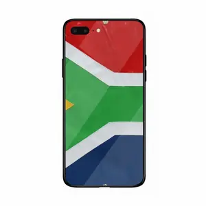 Pubic Flag South Africa iPhone 7/8P Phone Case (Tempered Film)