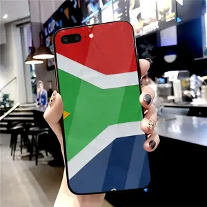 Pubic Flag South Africa iPhone 7/8P Phone Case (Tempered Film)