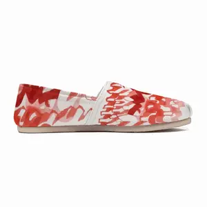 Men Calligraphic Landscape 001 Flat Shoes