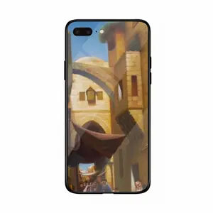 Old Jerusalem Jewish Quarter iPhone 7/8P Phone Case (Tempered Film)