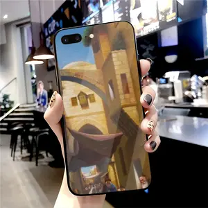 Old Jerusalem Jewish Quarter iPhone 7/8P Phone Case (Tempered Film)