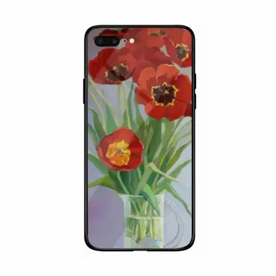 Tulips iPhone 7/8P Phone Case (Tempered Film)