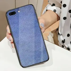 Blue-Purple iPhone 7/8P Phone Case (Tempered Film)