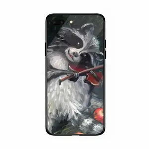 Raccoon Celebrating Apples Harvest Ii iPhone 7/8P Phone Case (Tempered Film)