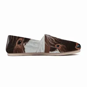 Men Bull - Red Bull Taurus Animals Buffalo Wild Flat Shoes