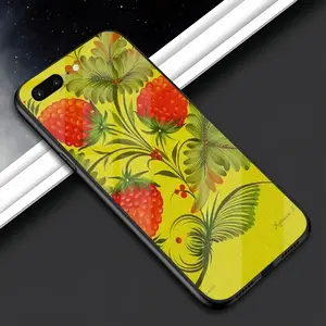 Raspberry iPhone 7/8P Phone Case (Tempered Film)