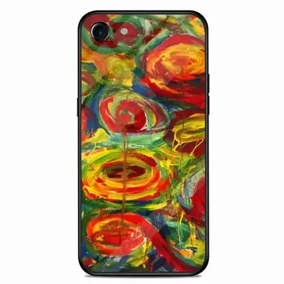 Whirls iPhone6S Phone Case (Tempered Film)