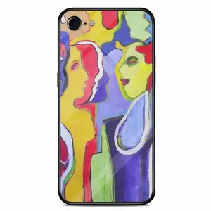 Woman Talk iPhone6S Phone Case (Tempered Film)