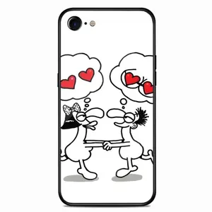 Thinking Of Love iPhone6S Phone Case (Tempered Film)