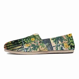 Men Sunflowers New York City Flat Shoes