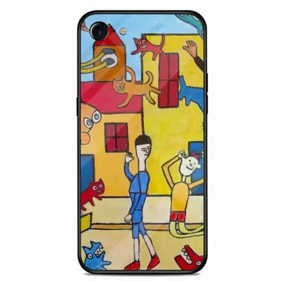 Street Scene iPhone6S Phone Case (Tempered Film)