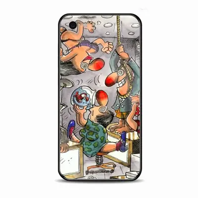 Office Mayhem iPhone5S Phone Case (Tempered Film)