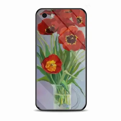 Tulips iPhone5S Phone Case (Tempered Film)