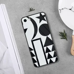 Crescent iPhone5S Phone Case (Tempered Film)