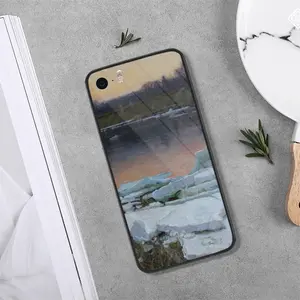 Ice Drift Twilight iPhone5S Phone Case (Tempered Film)