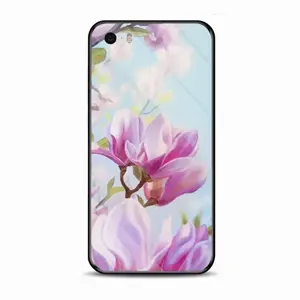 Magnolia iPhone5S Phone Case (Tempered Film)