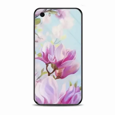 Magnolia iPhone5S Phone Case (Tempered Film)