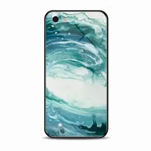 Wave iPhone5S Phone Case (Tempered Film)