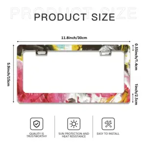 Exodus License Plate Frame (Flat Hole)