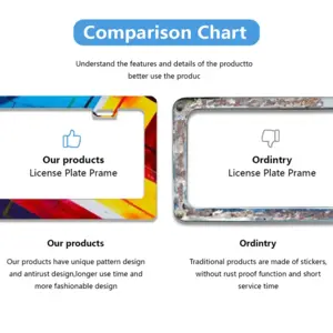 The Grexit License Plate Frame (Flat Hole)