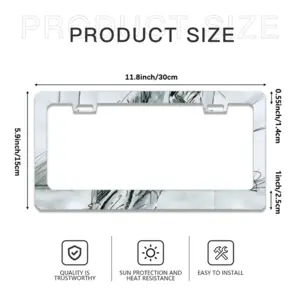 Albert Bike License Plate Frame (Flat Hole)