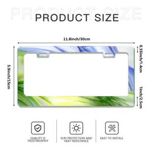 The Sixth Day License Plate Frame (Flat Hole)