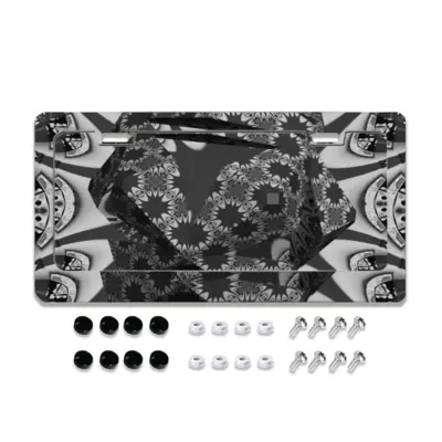 Kimono License Plate Frame (Flat Hole)