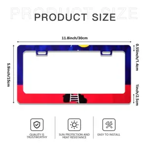 The Professionist License Plate Frame (Flat Hole)