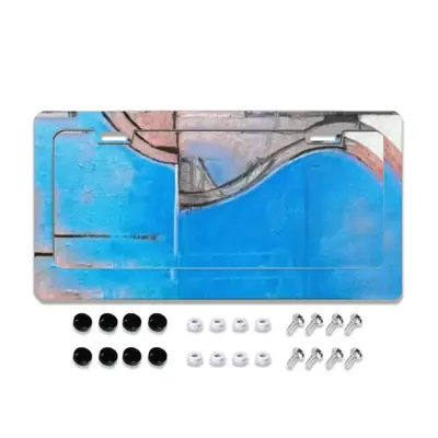 Angela No 4 License Plate Frame (Flat Hole)