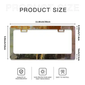 Freedom City License Plate Frame (Flat Hole)