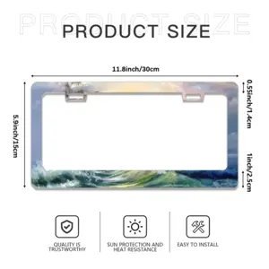 In The Sea License Plate Frame (Flat Hole)