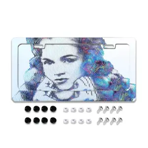 Unforgettable Marylin License Plate Frame (Flat Hole)